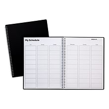 TRU RED™ 8.5 x 11 Academic Weekly Teacher Planner, Black (TR59498-21)