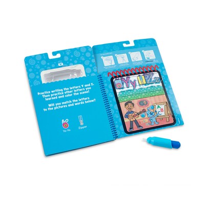 Melissa & Doug Blues Clues & You Water Wow! Alphabet Coloring Book (33000-CASE)