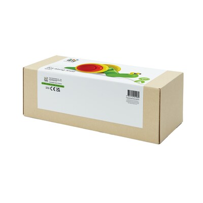 Plan Toys Wooden Pull Along Toy Snail, Green (PTS5108)