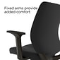 Union & Scale™ Essentials Ergonomic Fabric Swivel Task Chair, Black (UN59380)