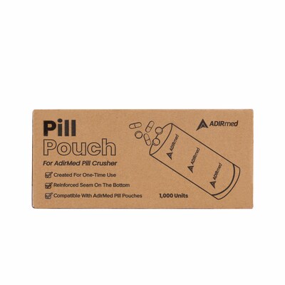 Viva Comfort ME950-01 Pill Pouch, Clear, 1000/Pack (ADIME950-02-MK)