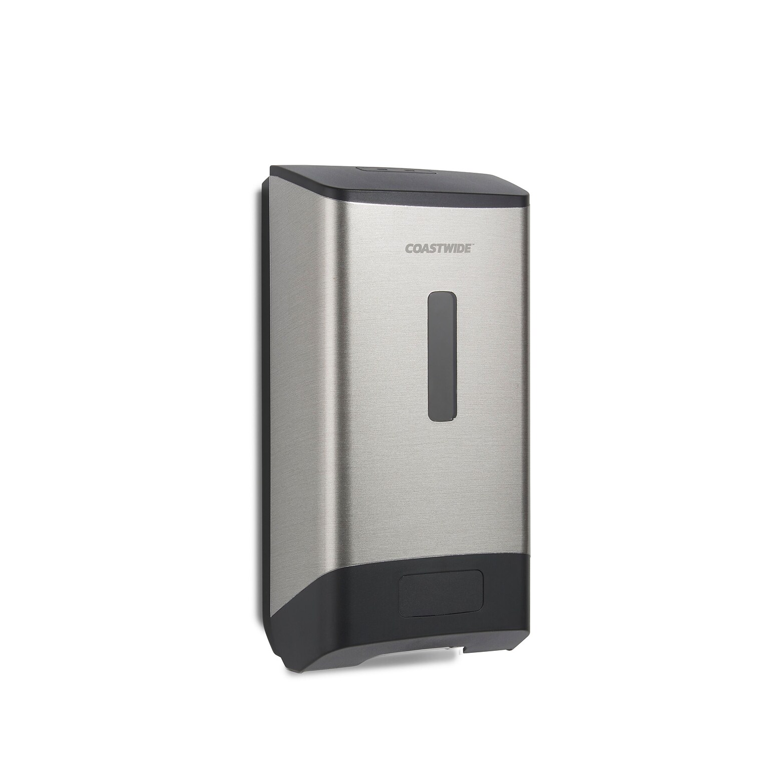 Coastwide Professional™ J-Series Automatic Wall Mounted Hand Soap Dispenser, Black/Metallic (CWJAS-S-CC)