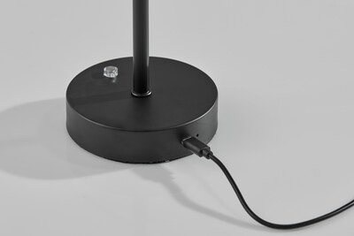 Adesso Tommy LED Table Lamp, Black (2600-01)
