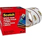 Scotch® Book Transparent Tape,  3" x 15 yds. (845-300)