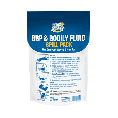 Spill Magic Bloodborne Pathogen & Bodily Fluid Spill Kit (97552)