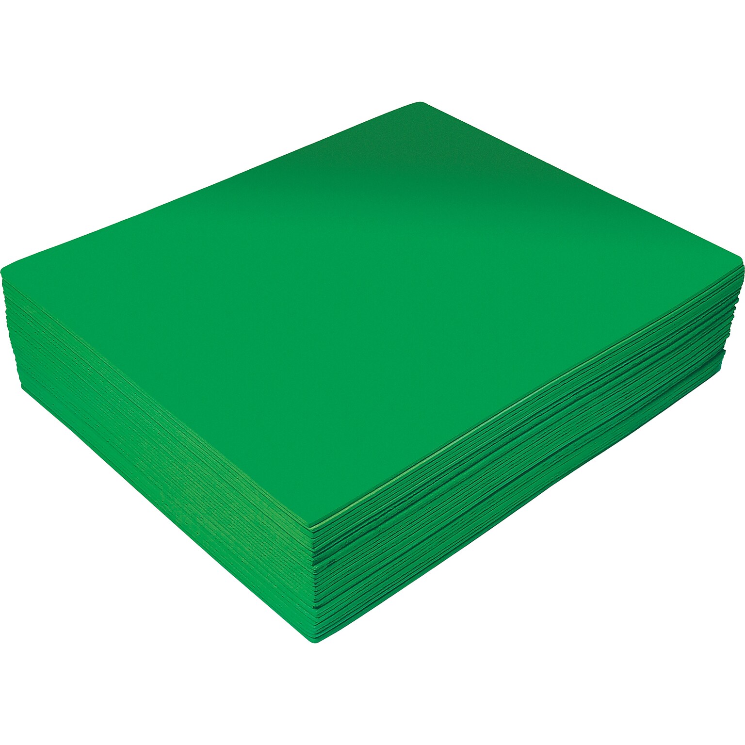 Better Office EVA Foam Sheet, Green, 30/Pack (01218)