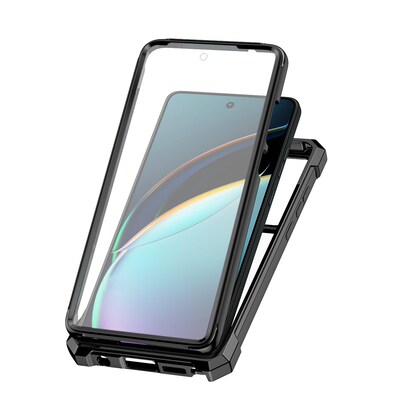 SaharaCase Raider Series GRIP Rugged Case for Motorola G Power 5G, Shock Absorbing, Black (CP00562)