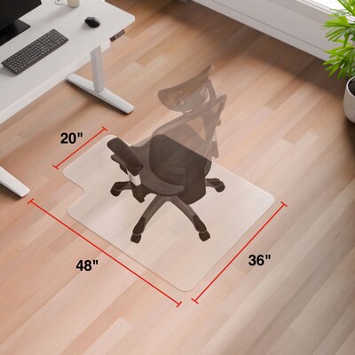 Quill Brand® Hard Floor Chair Mat, 36" x 48'', Clear (STP-15987)
