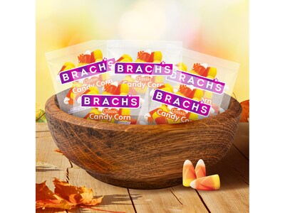 Brach's Classic Candy Corn Chewy Candy, 30 oz., 60 Pouches/Bag (07782)