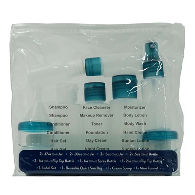 Handy Solutions Good To Go 16 Piece Travel Container Set - 6 ct Traypack, CT of 12 (72 ea)