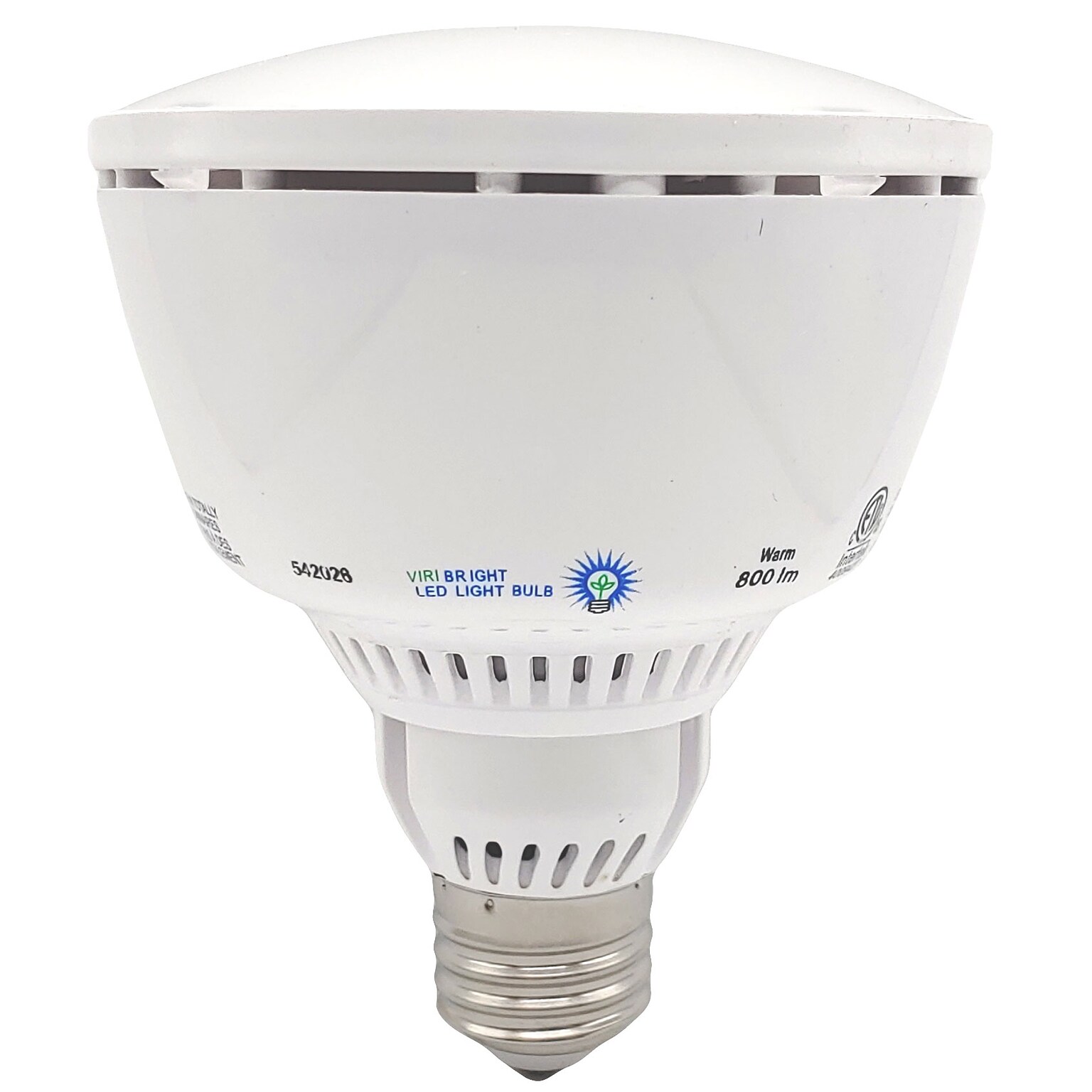 Viribright 9.5 Watts Warm White LED Flood & Spot Bulb (2988)
