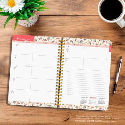2026 BrownTrout Tuscan Delight 6.5" x 7.75" Weekly Planner (9798330706013)