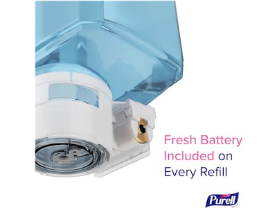 PURELL Healthy Soap ES10 Automatic Wall-Mounted Hand Soap Dispenser, White (8330-E1)