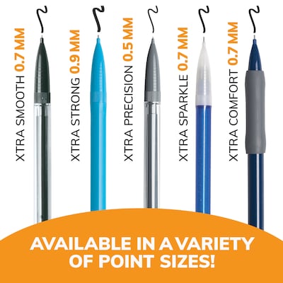 BIC Xtra Precision Mechanical Pencils, 0.5mm, #2 Hard Lead, 24/Pack (MPLMFP241-BLK)