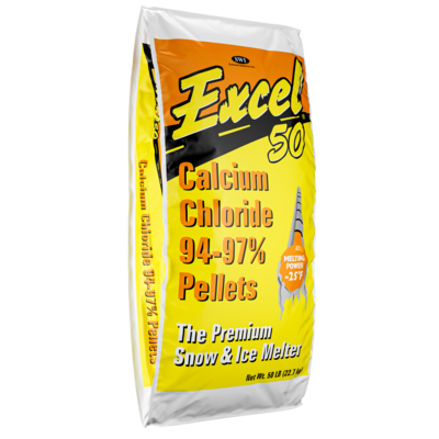 Scotwood Industries Excel Ice Melt Pellets, 50 lbs. Bag (50BWTR/EXL/HEAT)