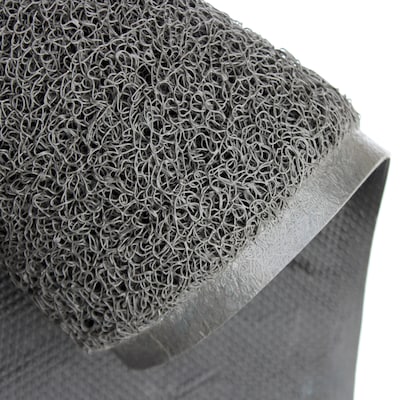 Floortex Doortex Twistermat Indoor Entrance Mat, 60 x 36, Storm Gray (NREMFLVA0009)