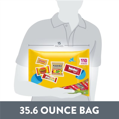 Hershey's Easter Assorted Candy & Chocolate Variety Bag, 35.6 oz., 110/Pieces (34000-94611)