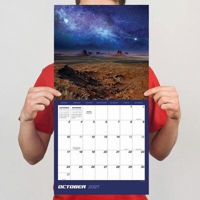 2027 TF Publishing Stargazing 12" x 12" Monthly Wall Calendar, Multicolored (27-1027)