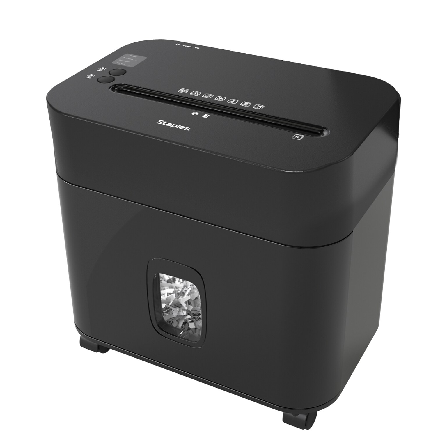 Staples 12-Sheet Micro-Cut Multi-Media Shredder (ST62152)