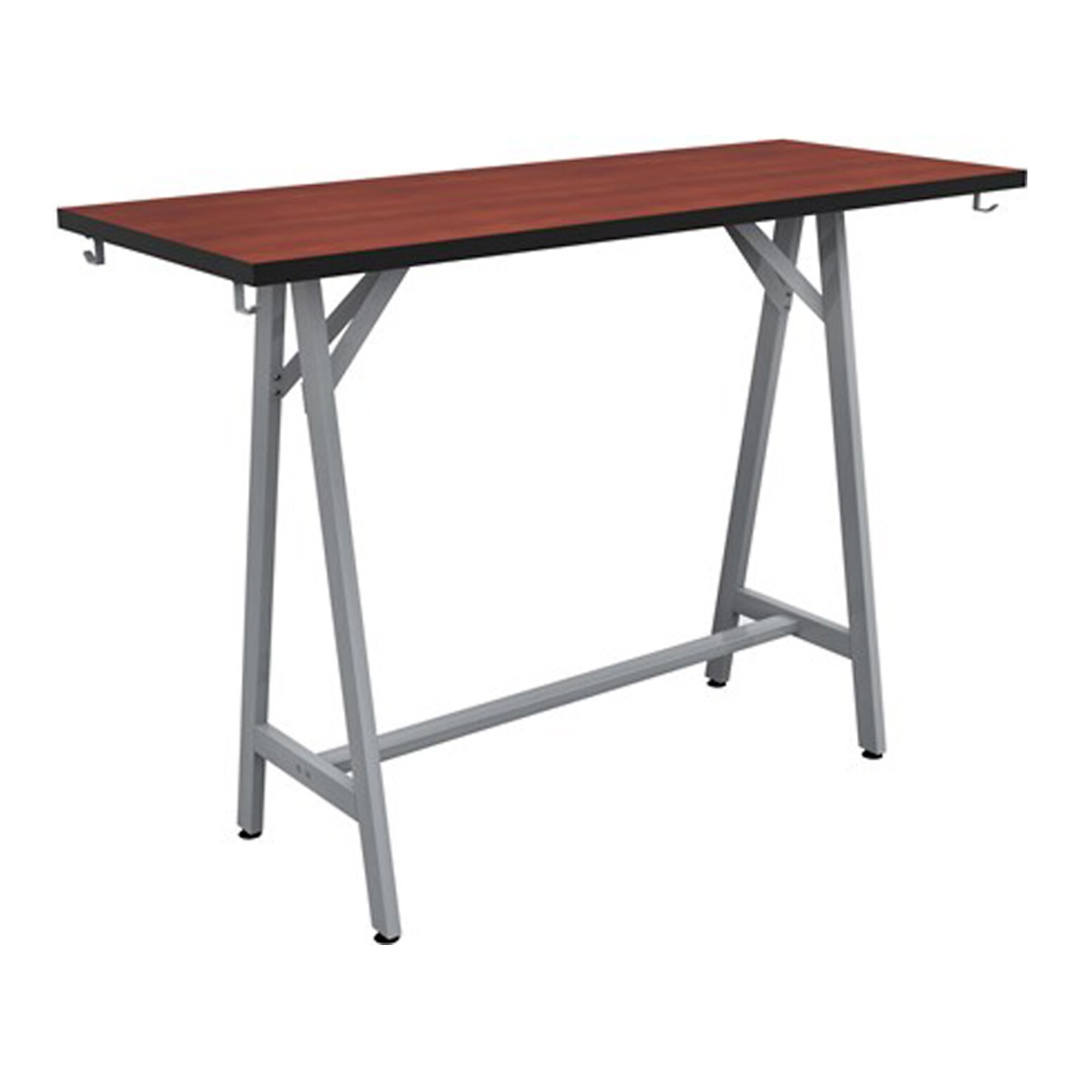 Safco Spark Teaming Table, 24 x 60, Biltmore Cherry (SPK6024SLBMCH)