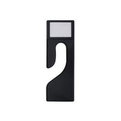 NAHANCO King Size Plastic Size Divider, Black, 100/Pack (275E-100)