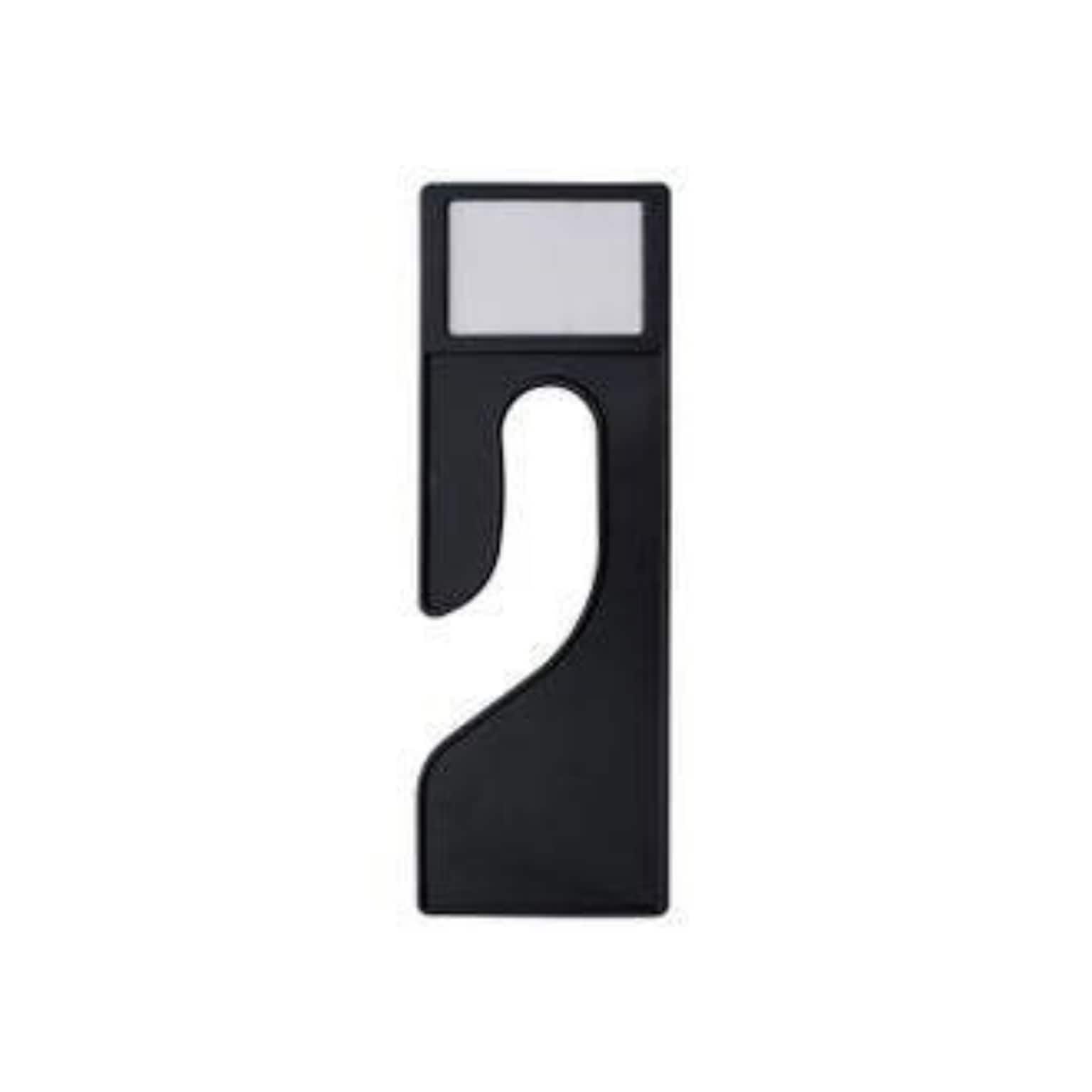 NAHANCO King Size Plastic Size Divider, Black, 100/Pack (275E-100)