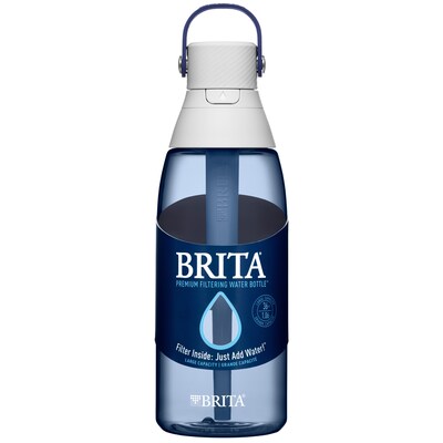 Brita Plastic Filtered Water Bottle, 36 oz., Night Sky (36465)