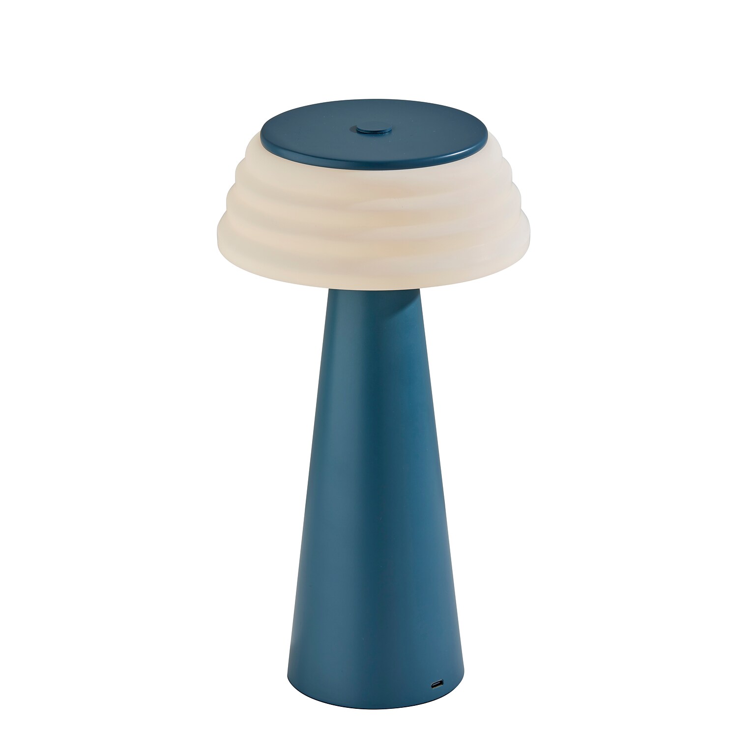 Adesso Jacky LED Table Lamp, Dusty Blue (3112-07)