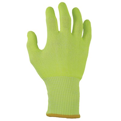 Ergodyne ProFlex 7040 Seamless Knit Cut Resistant Gloves, Food Safe, ANSI A4, Lime, Large, 144 Pairs