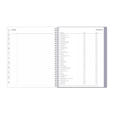 2027 Blue Sky Rue Du Flore 8.5" x 11" Calendar Year Monthly Planner, Plastic Cover (101602-27)