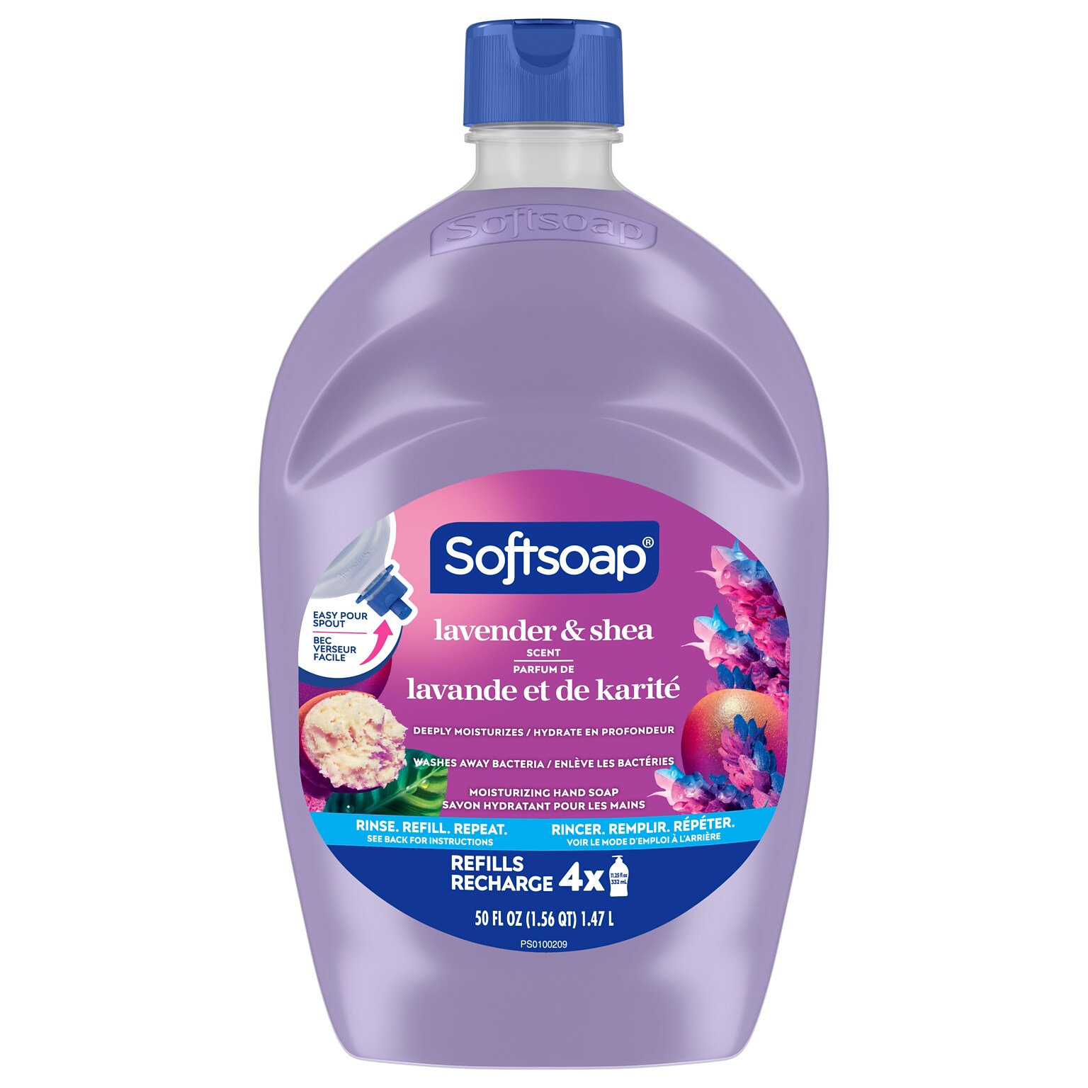 Softsoap Deeply Moisturizing Liquid Hand Soap Refill, Lavender & Shea Butter Scent, 50 oz. (61048335)