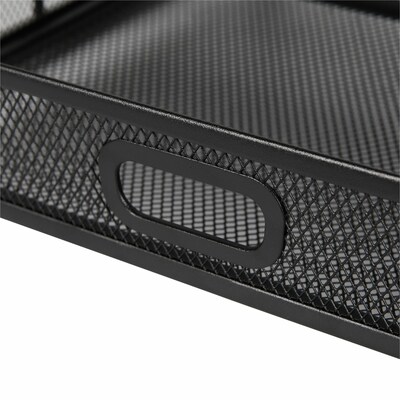 Lorell Mesh Monitor Stand, Upto 42” Monitor, Black (LLR84147)