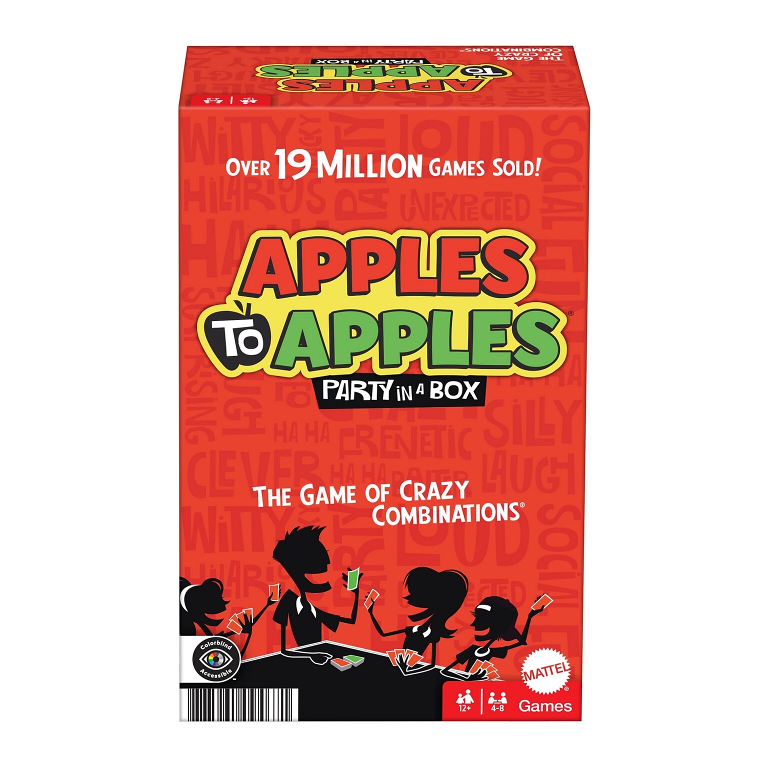 Mattel Apples to Apples Card Game Party Box (CJB31)