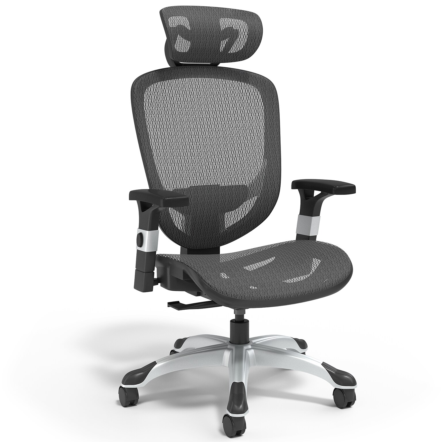 Quill Brand® Hyken Mesh Task Chair, Black (23481-CC)