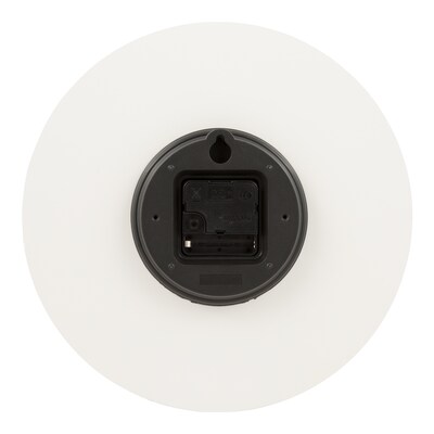 La Crosse Clock 12" Sierra Wood Quartz Analog Wall Clock (404-3630B)