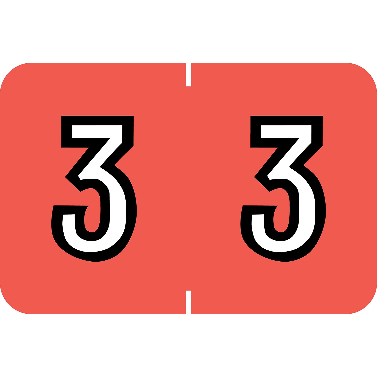 Medical Arts Press Barkley & Sycom Compatible Numeric Sheet Labels; 3
