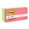 Post-it® Notes, 3 x 3, Canary Yellow and Poptimistic Collection, 100 Sheets/Pad, 14 Pads/Pack (654