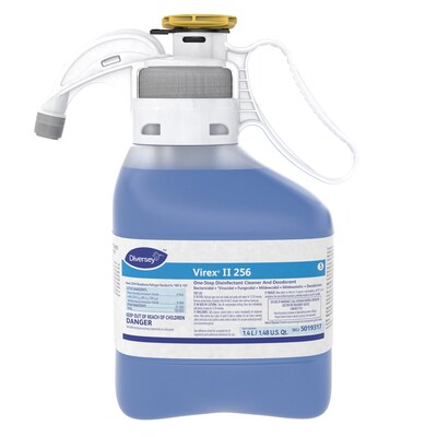 Virex II 256 Disinfectant for Diversey SmartDose, Minty Scent, 47.3oz. (5019317)