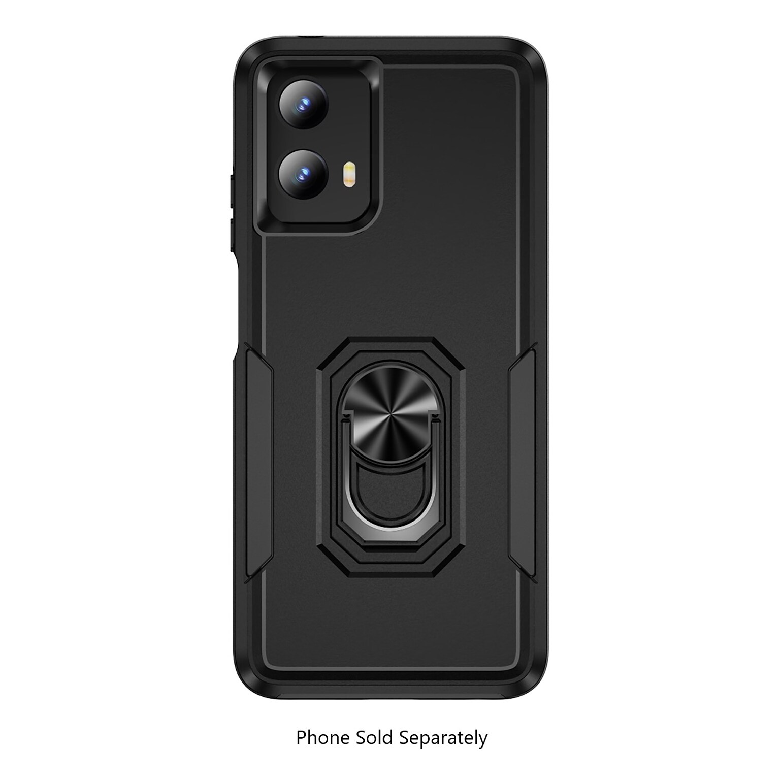 SaharaCase Raider Series Rugged Case for Motorola G 5G (2024), Shock Absorbing, Scorpion Black (CP00567)