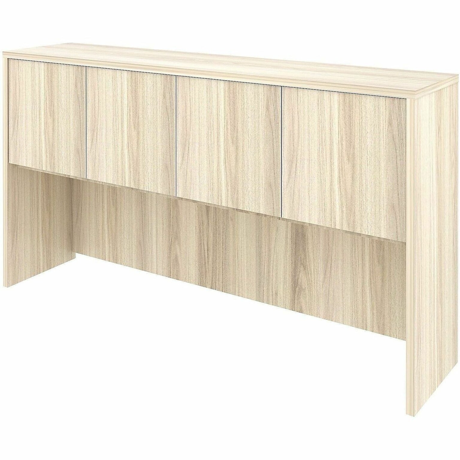 Lorell Essentials 66W 4-Door Stack-On Hutch, Modern Elm (LLR66317)