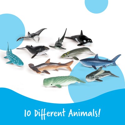 Learning Resources Ocean Animals, Assorted Colors, 50/Set (LER0799)