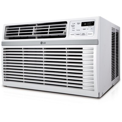LG 115-Volt 10,000 BTU Window Air Conditioner with Remote, WiFi Enabled, White (LW1024RD)