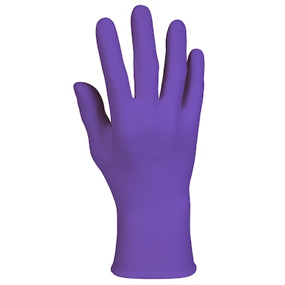 Kimberly-Clark Powder Free Purple Nitrile Gloves, Small, 100/Box (55081)