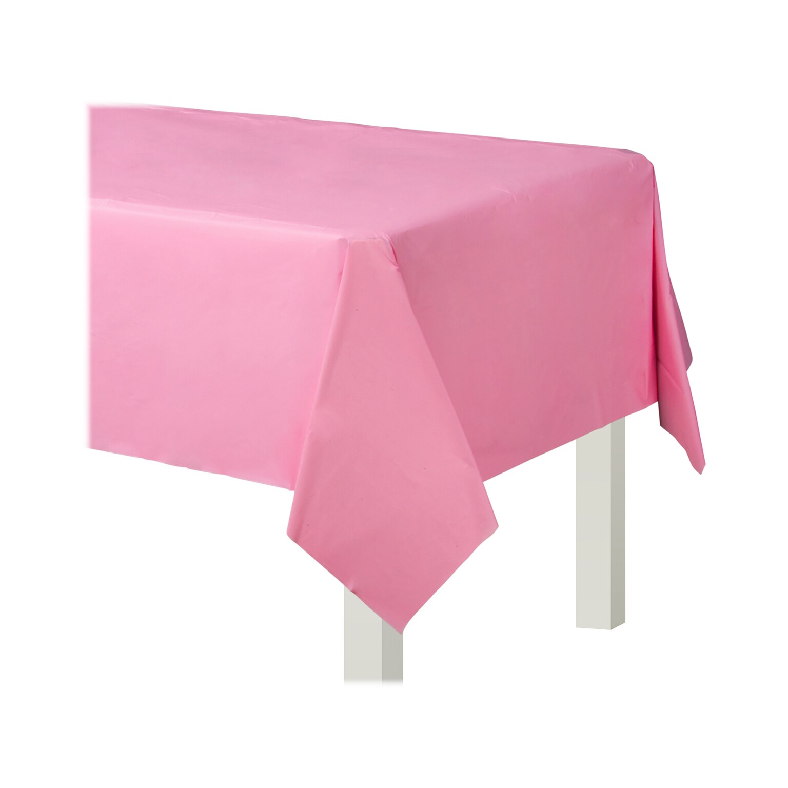 Amscan Party Table Cover, New Pink, 2/Pack (579592.109)