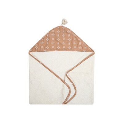 Crane Baby Ezra Beige Hooded Towel (BC-110HT)