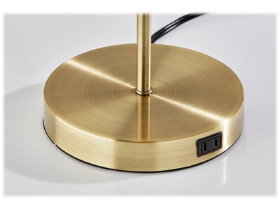 Adesso Bowie Table Lamp, Antique Brass (5132-01)