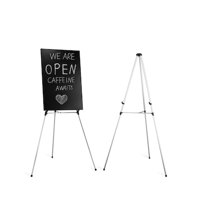 Quill Brand® HD Flipchart/Easel, Aluminum (28221US/50450US)