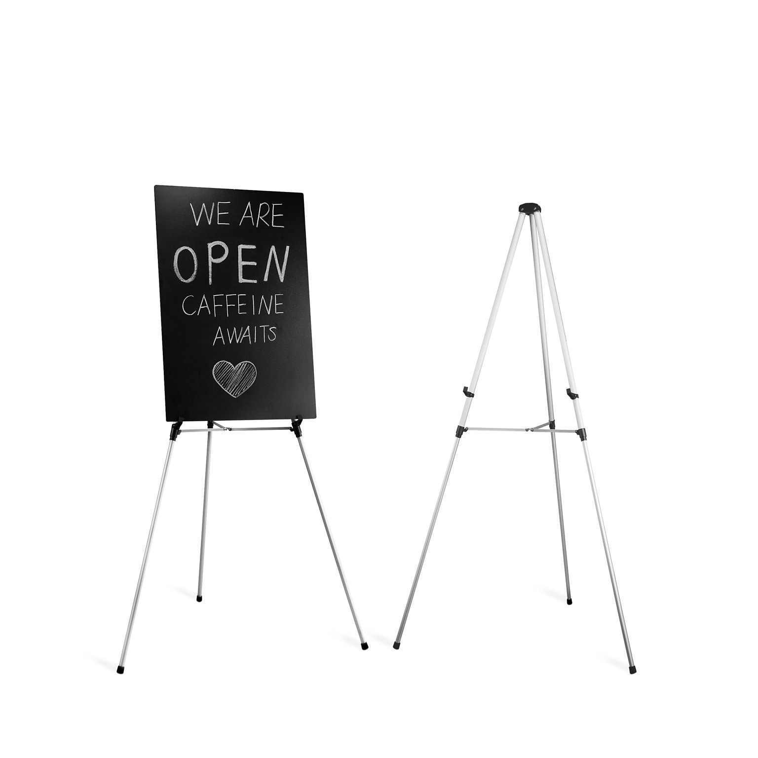 Quill Brand® HD Flipchart/Easel, Aluminum (28221US/50450US)