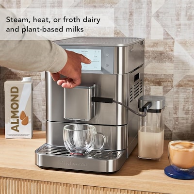 KitchenAid KF8 Pump/Automatic Espresso Machine, Stainless Steel (KES8558SX)