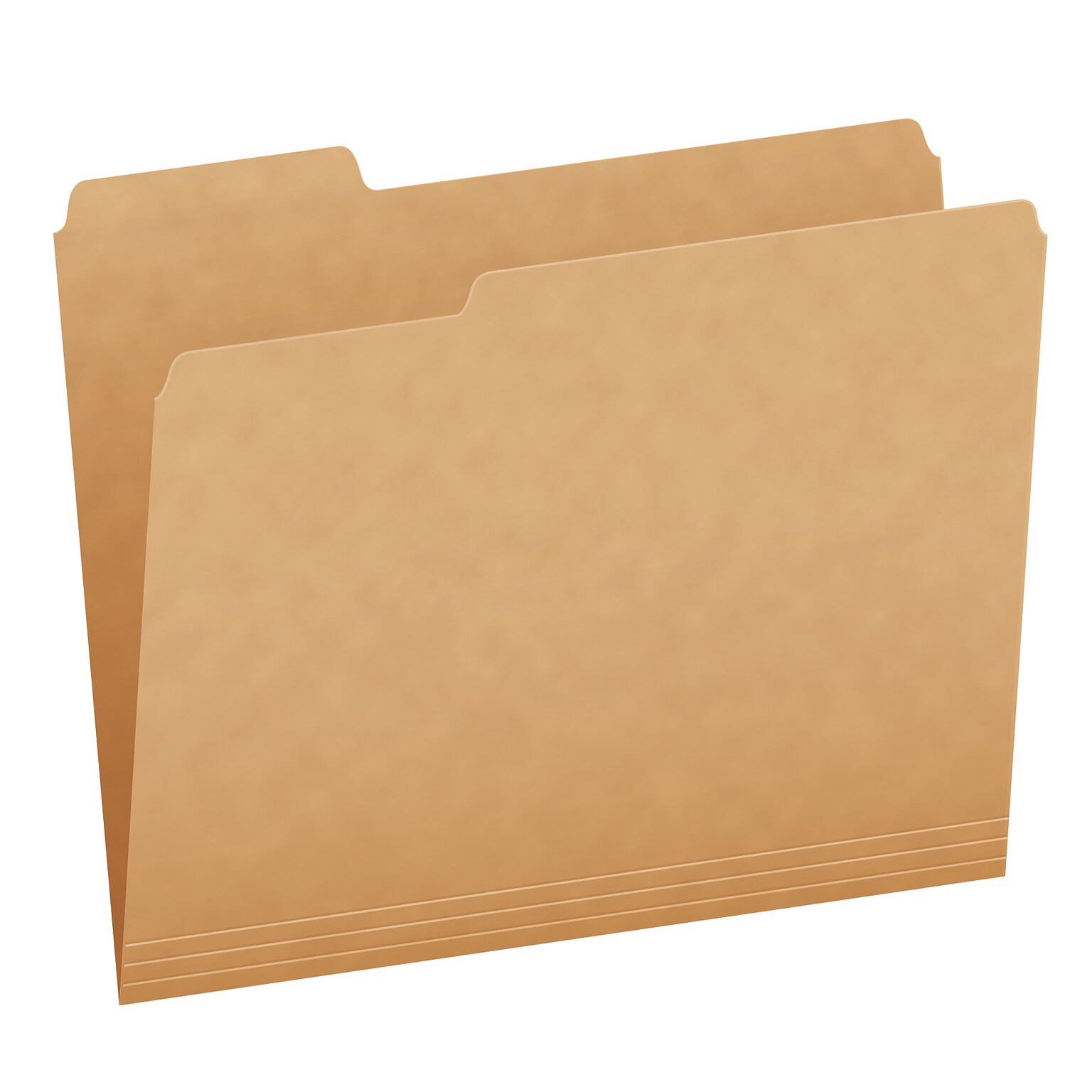 Pendaflex Heavy Duty File Folder, 1/3-Cut Tab, Assorted, Letter Size, Kraft, 50/Box (1007030)